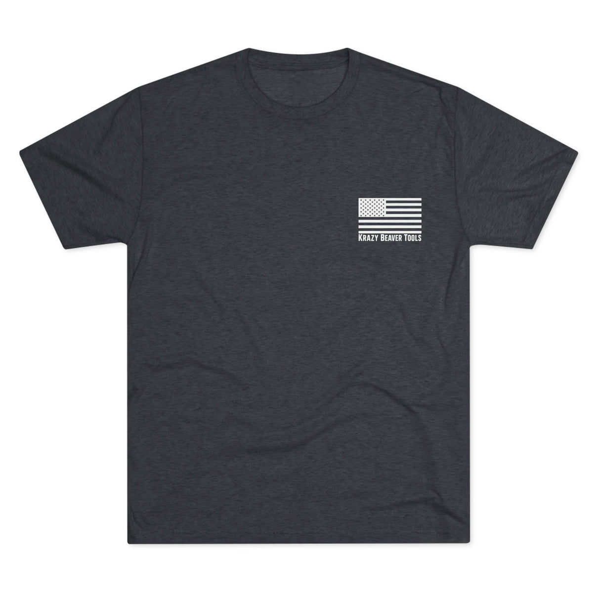 Krazy Beaver Tools Graphic Tee — 'Built Tough' Workwear T‑Shirt