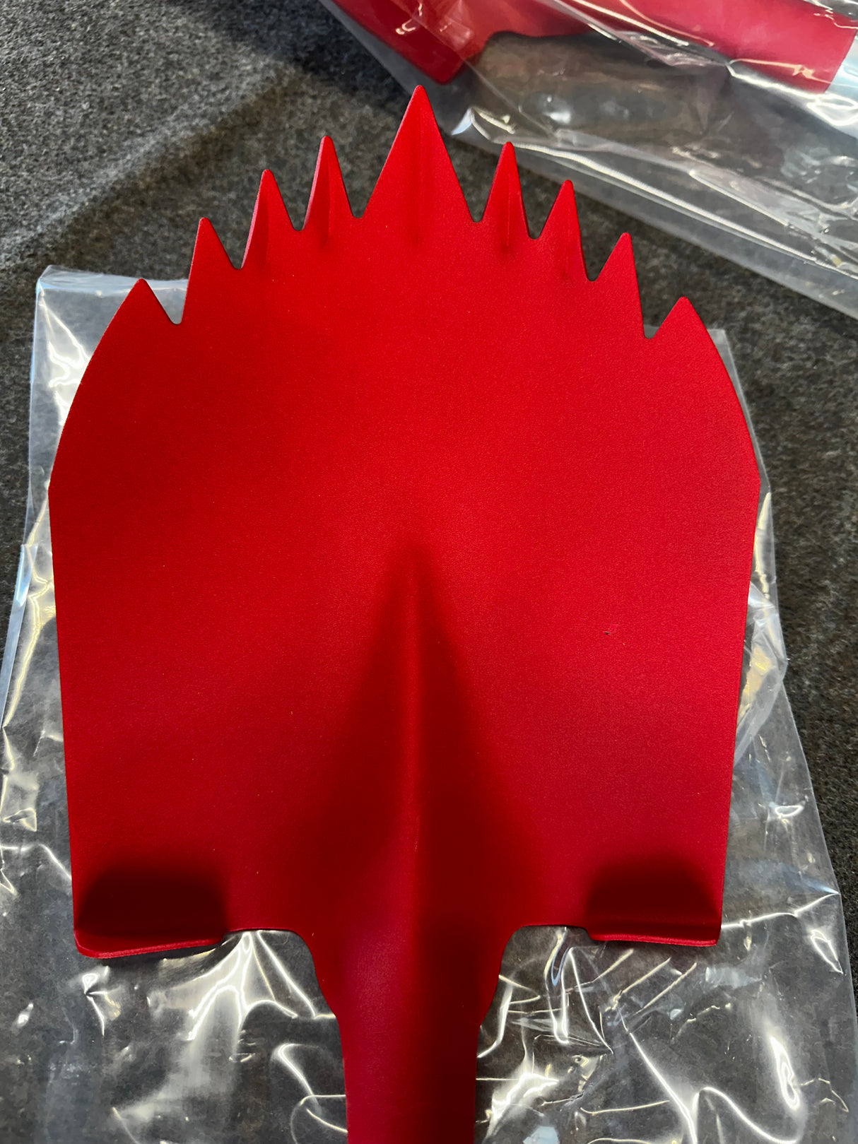 Factory Second Beaver Shovel #1 (Textured Red Head / Yellow Handle)