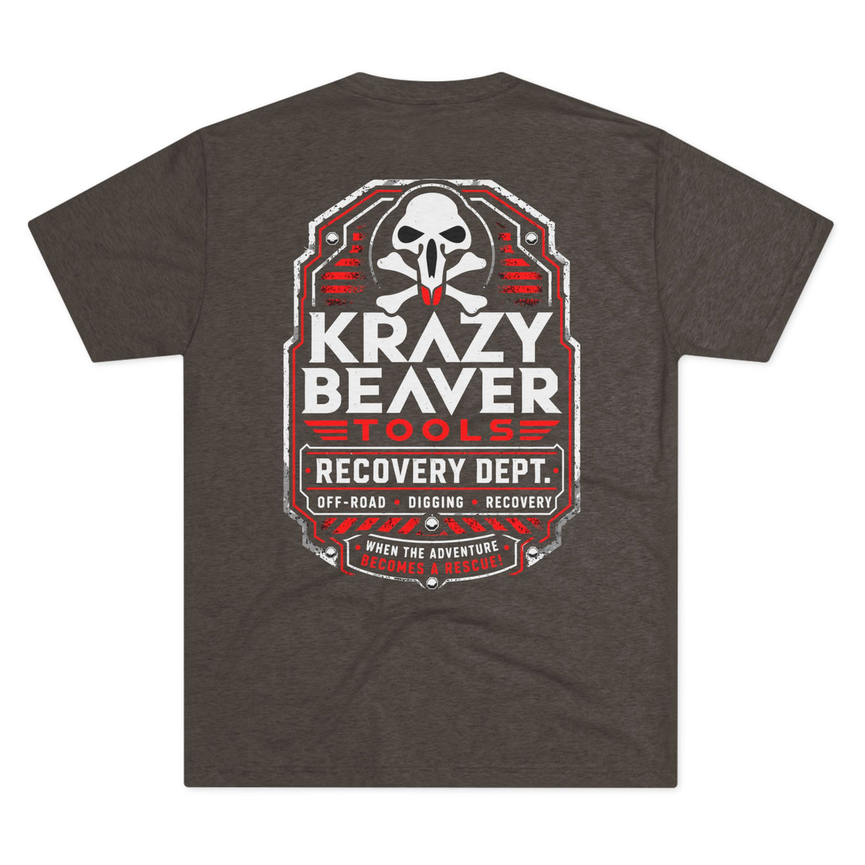 Krazy Beaver Tools Recovery Dept. T‑Shirt