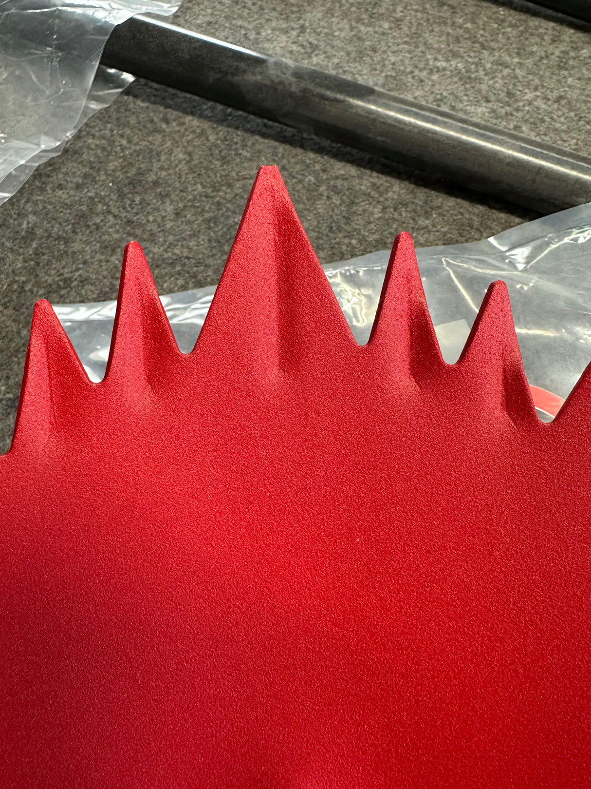 Factory Second Krazy Beaver Shovel #2 (Textured Red Head / Black Handle 45636).