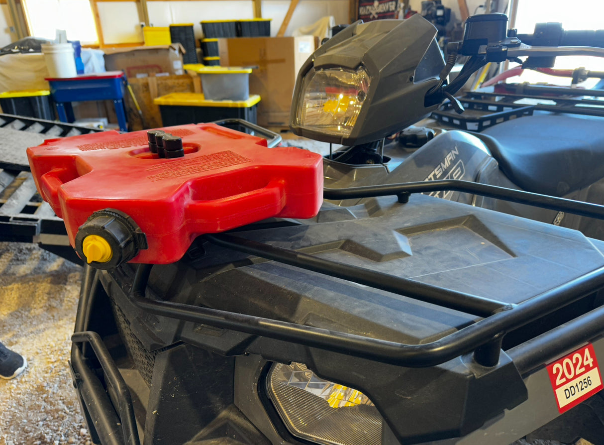 Rotopax / Fuelpax Fuel Container Mount - Adjustable Angle