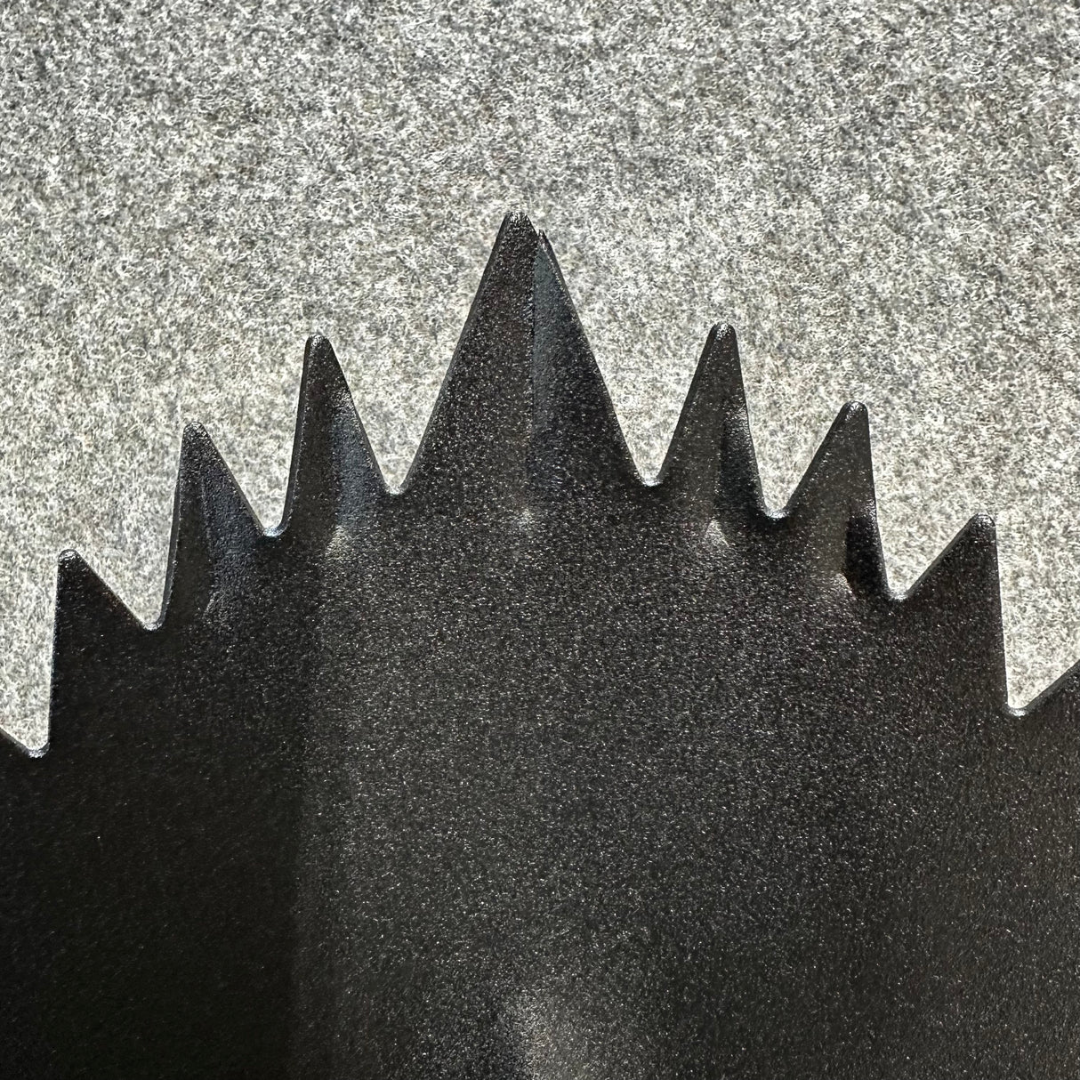 Factory Second Krazy Beaver Shovel XL #7 (Black Textured Head / Black Handle)