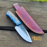 Custom handmade D2 Steel Skinner Knife - Designed Durability-0022