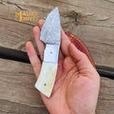 Camel Bone EDC Skinner Knife for outdoors-Buy now-0027
