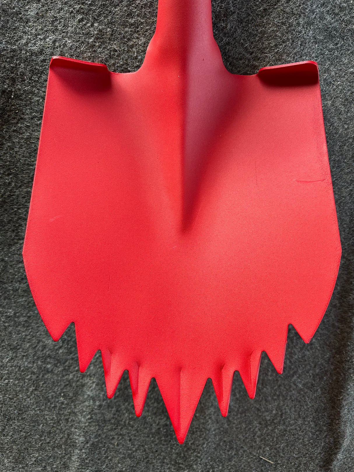 Factory Second Krazy Beaver Shovel #1 (Textured Red Head / Yellow Handle 45637)