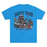 Born Feral Tee — "Safety Third" Graphic T-Shirt