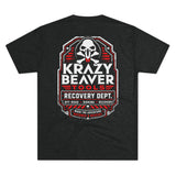 Krazy Beaver Tools Tee — Recovery Dept. Off‑Road Digging Crew Shirt