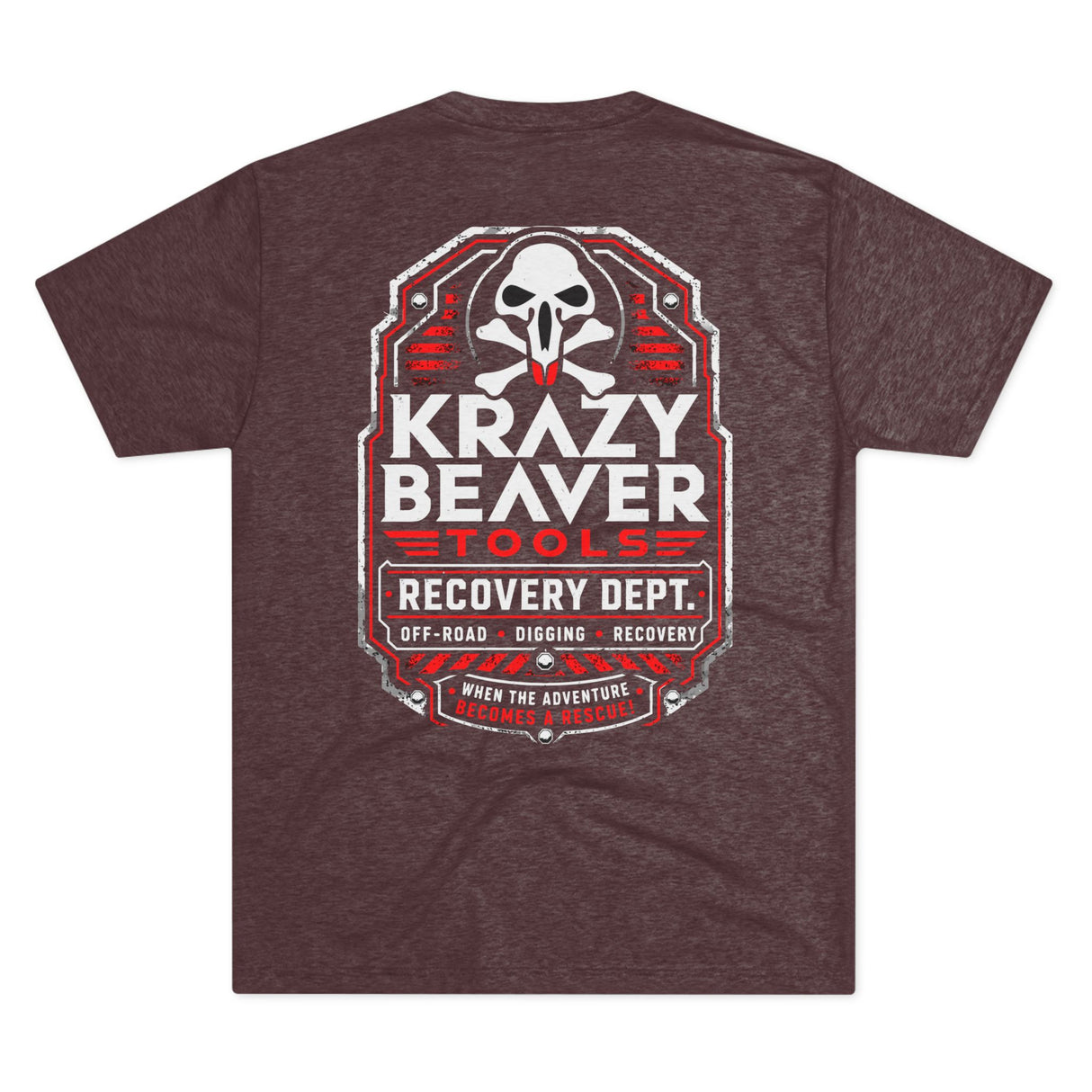 Krazy Beaver Tools Recovery Dept. T‑Shirt