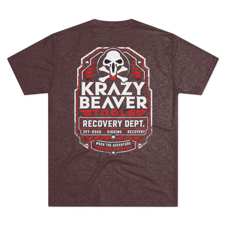 Krazy Beaver Tools Recovery Dept. T‑Shirt