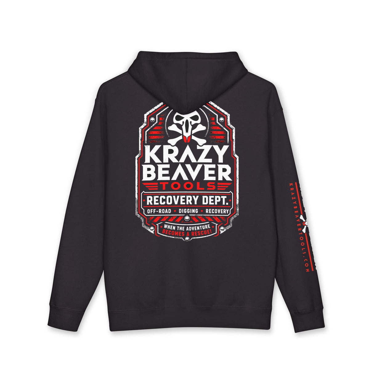 Krazy Beaver Tools Hoodie - Recovery Dept Off-Road Pullover