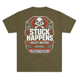 T‑Shirt — "Stuck Happens" Krazy Beaver Tools Off‑Road Rescue Tee