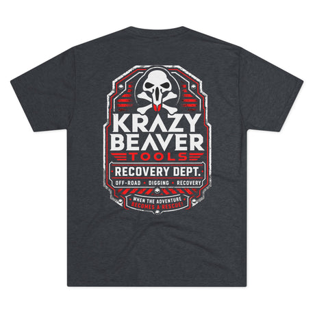 Krazy Beaver Tools Recovery Dept. T‑Shirt