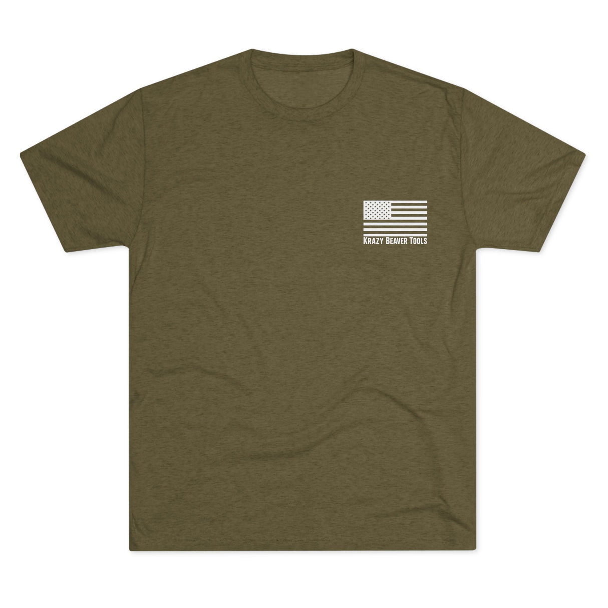 Krazy Beaver Tools Graphic Tee — 'Built Tough' Workwear T‑Shirt