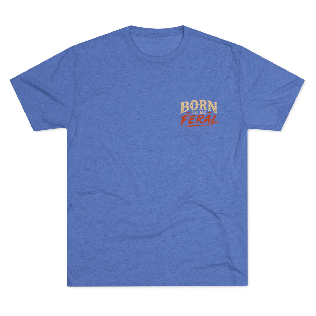 Born to Be Feral Graphic Tee — Vintage Raccoon Biker Shirt