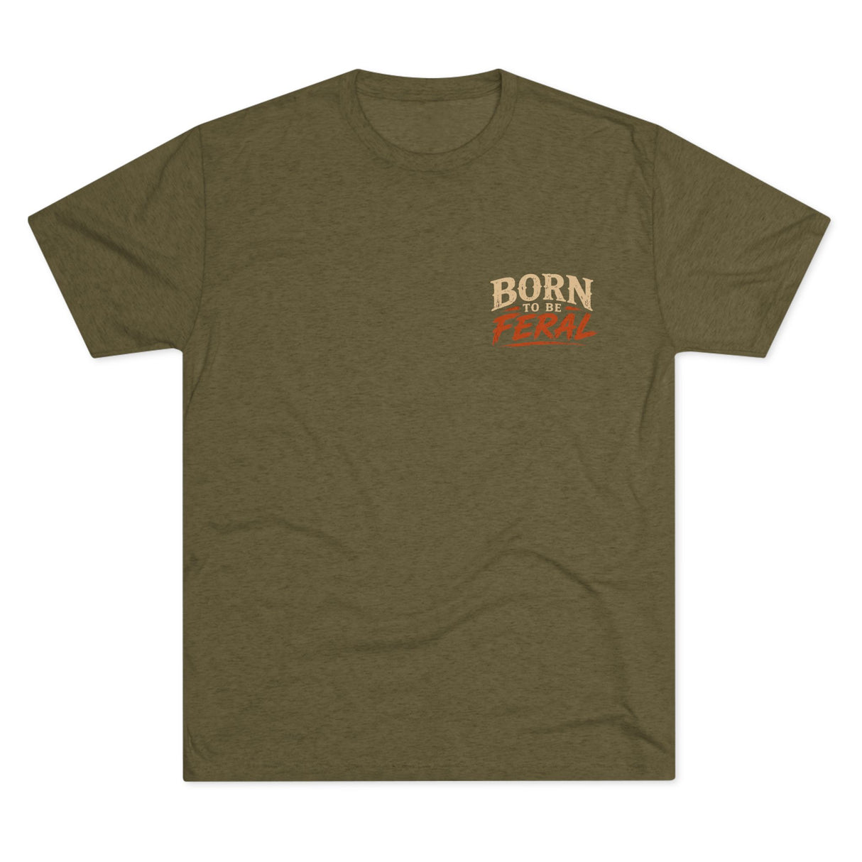 Born Feral Tee — "Safety Third" Graphic T-Shirt