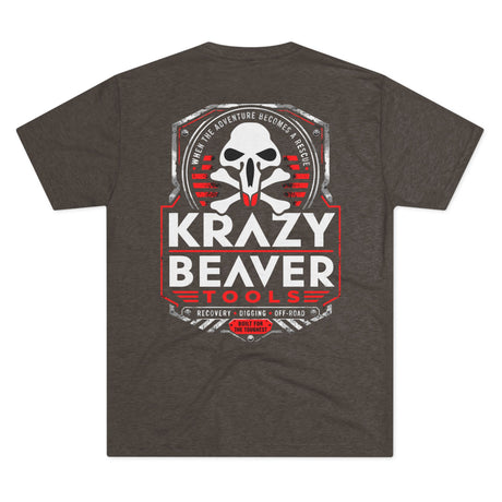 Krazy Beaver Tools Logo Tee — Outdoor Recovery & Off-Road Tool T-Shirt