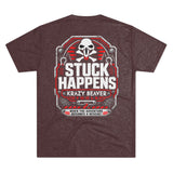 T‑Shirt — "Stuck Happens" Krazy Beaver Tools Off‑Road Rescue Tee