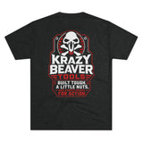 Krazy Beaver Tools Graphic Tee — 'Built Tough' Workwear T‑Shirt
