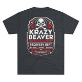 Krazy Beaver Tools Tee — Recovery Dept. Off‑Road Digging Crew Shirt