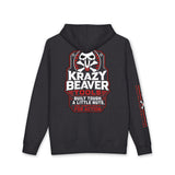 Hoodie — Krazy Beaver Tools Logo Pullover ("Built Tough, A Little Nuts" )