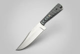 D2 Steel Clip Point Bowie Knife with G10 Grip