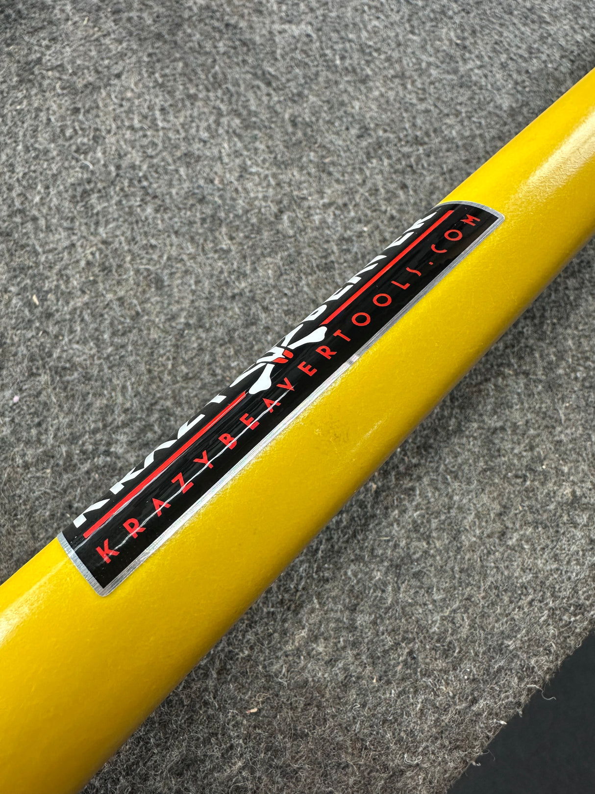 Factory Second Beaver Shovel #23 (Textured Red Head / Yellow Handle)