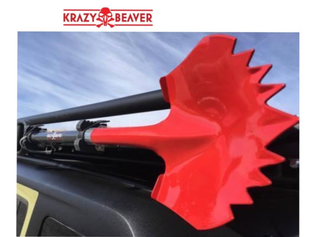 FACTORY SECOND Krazy Beaver Shovel (Red/Yellow) – Krazy Beaver Tools