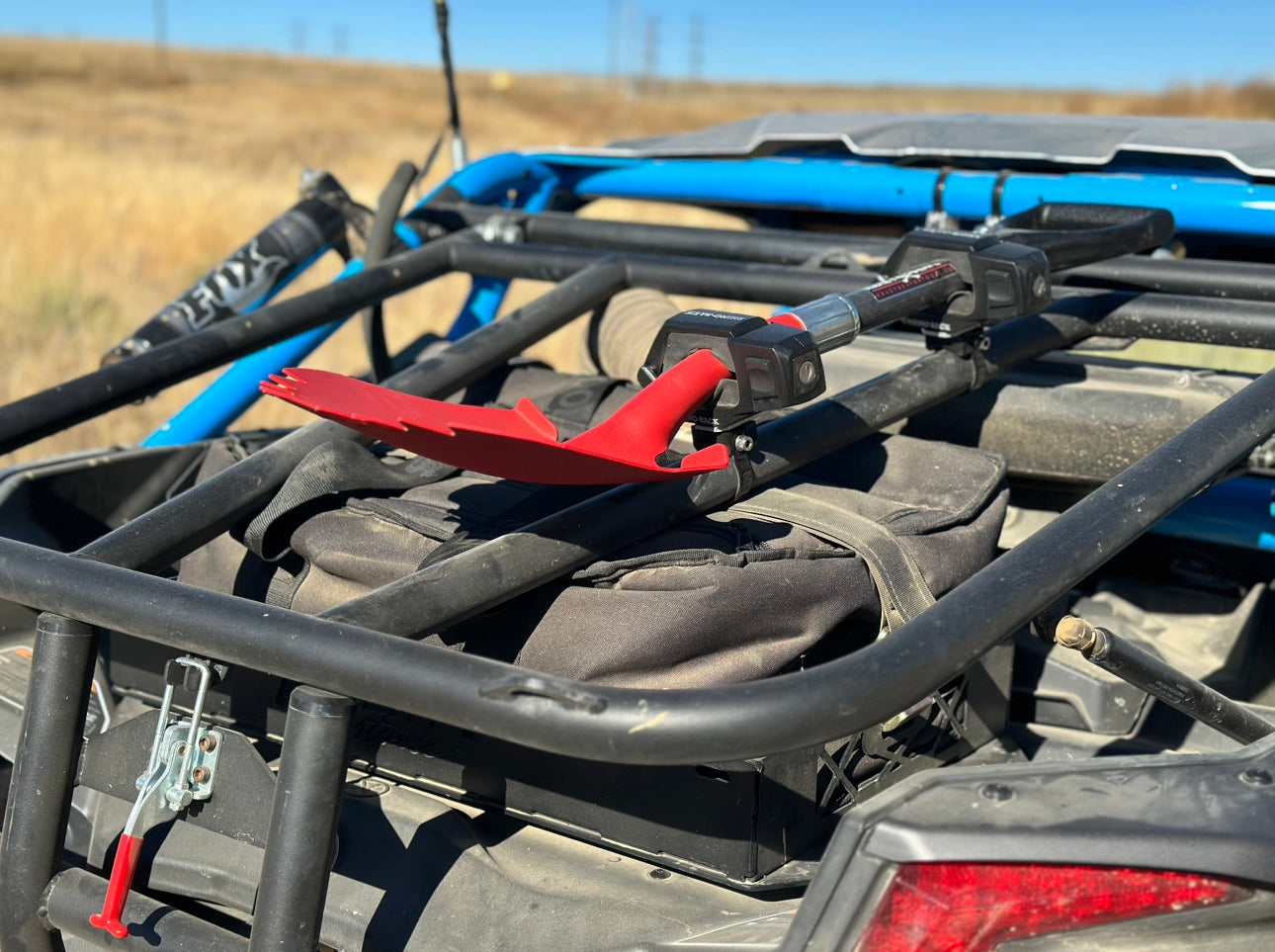 Universal ATV / UTV Roll Bar Locking Shovel Mount Kit (Rhino Rack