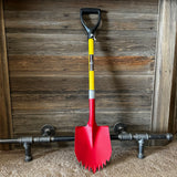 Factory Second Beaver Shovel #1 (Textured Red Head / Yellow Handle)