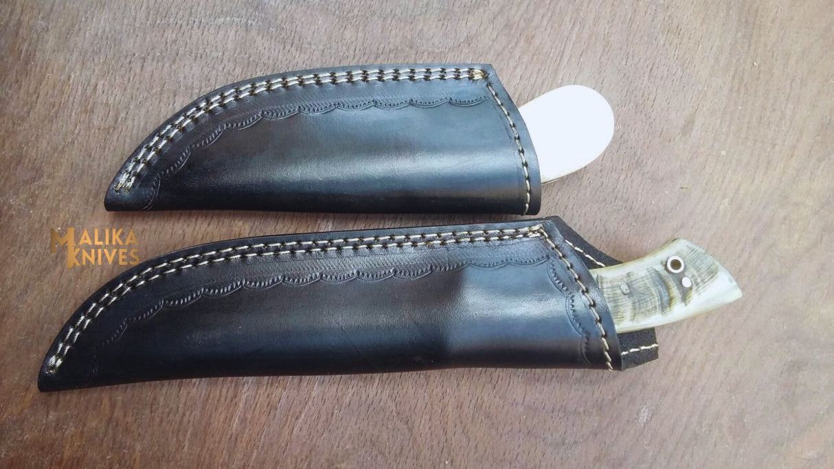Handmade Hunting Knives Set | Camel Bone