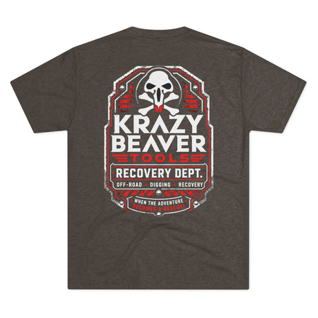 Krazy Beaver Tools Recovery Dept. T‑Shirt