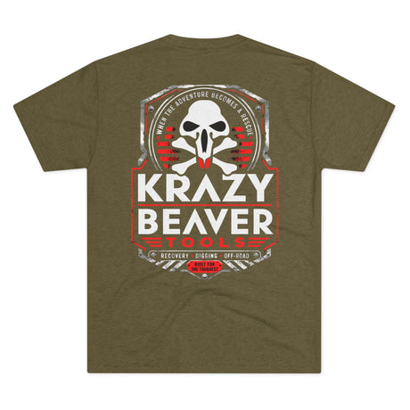 Krazy Beaver Tools Logo Tee — Outdoor Recovery & Off-Road Tool T-Shirt