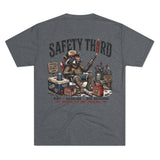 Born Feral Tee — "Safety Third" Graphic T-Shirt
