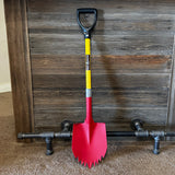 Factory Second Krazy Beaver Shovel #1 (Textured Red Head / Yellow Handle 45637)