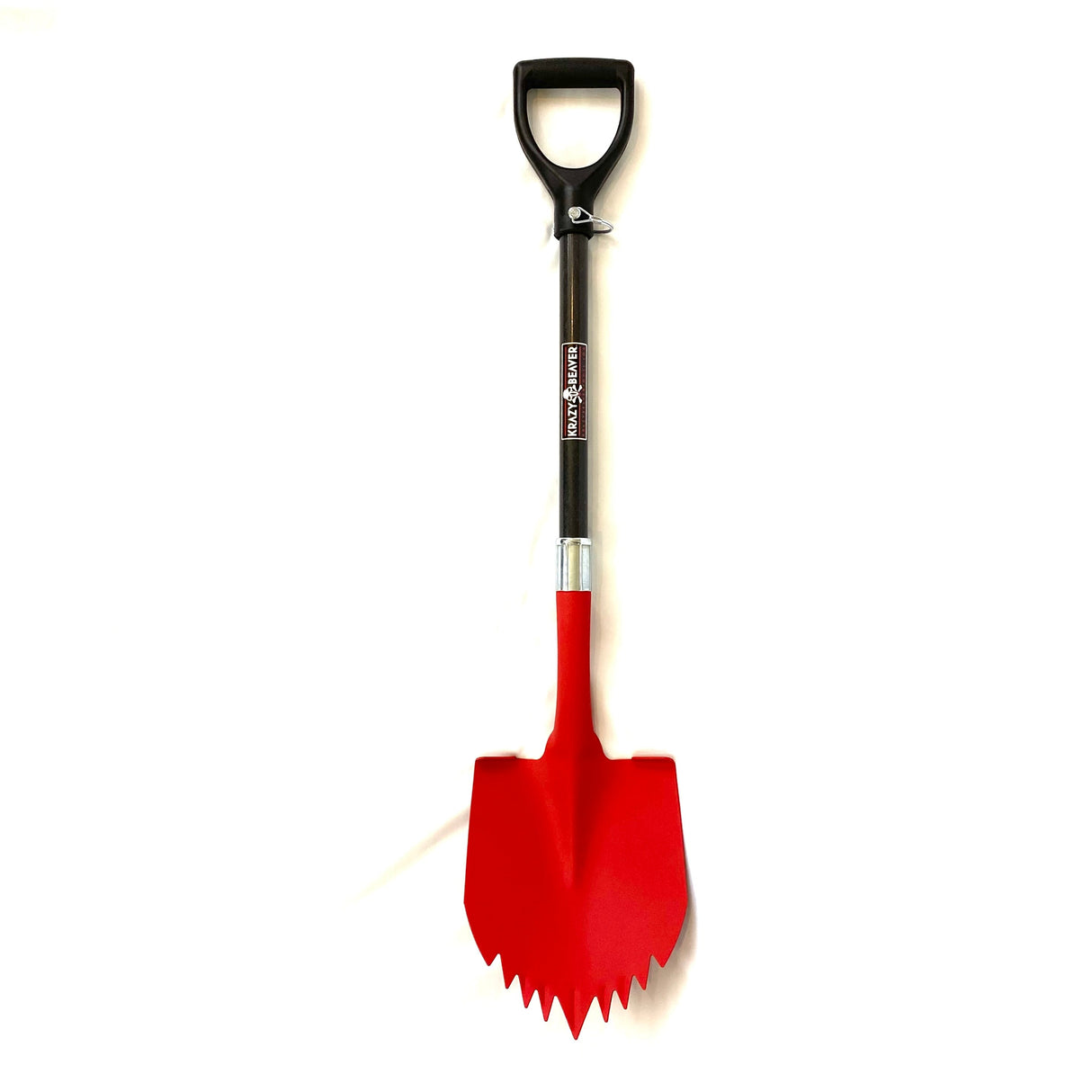 Factory Second Krazy Beaver Shovel (Textured Red Head / Black Handle 45636)