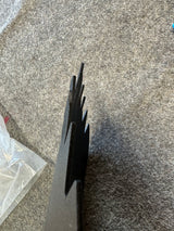 Factory Second Krazy Beaver Shovel XL #7 (Black Textured Head / Black Handle)