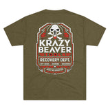 Krazy Beaver Tools Tee — Recovery Dept. Off‑Road Digging Crew Shirt
