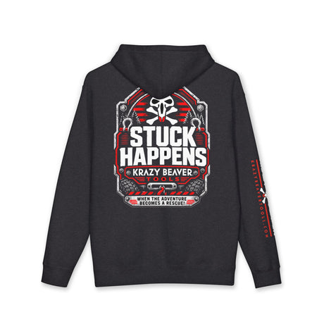 "Stuck Happens" Krazy Beaver Off‑Road Recovery Pullover