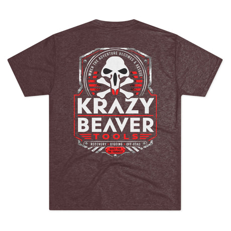 Krazy Beaver Tools Logo Tee — Outdoor Recovery & Off-Road Tool T-Shirt