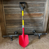 Factory Second Krazy Beaver Shovel #1 (Textured Red Head / Yellow Handle 45637)