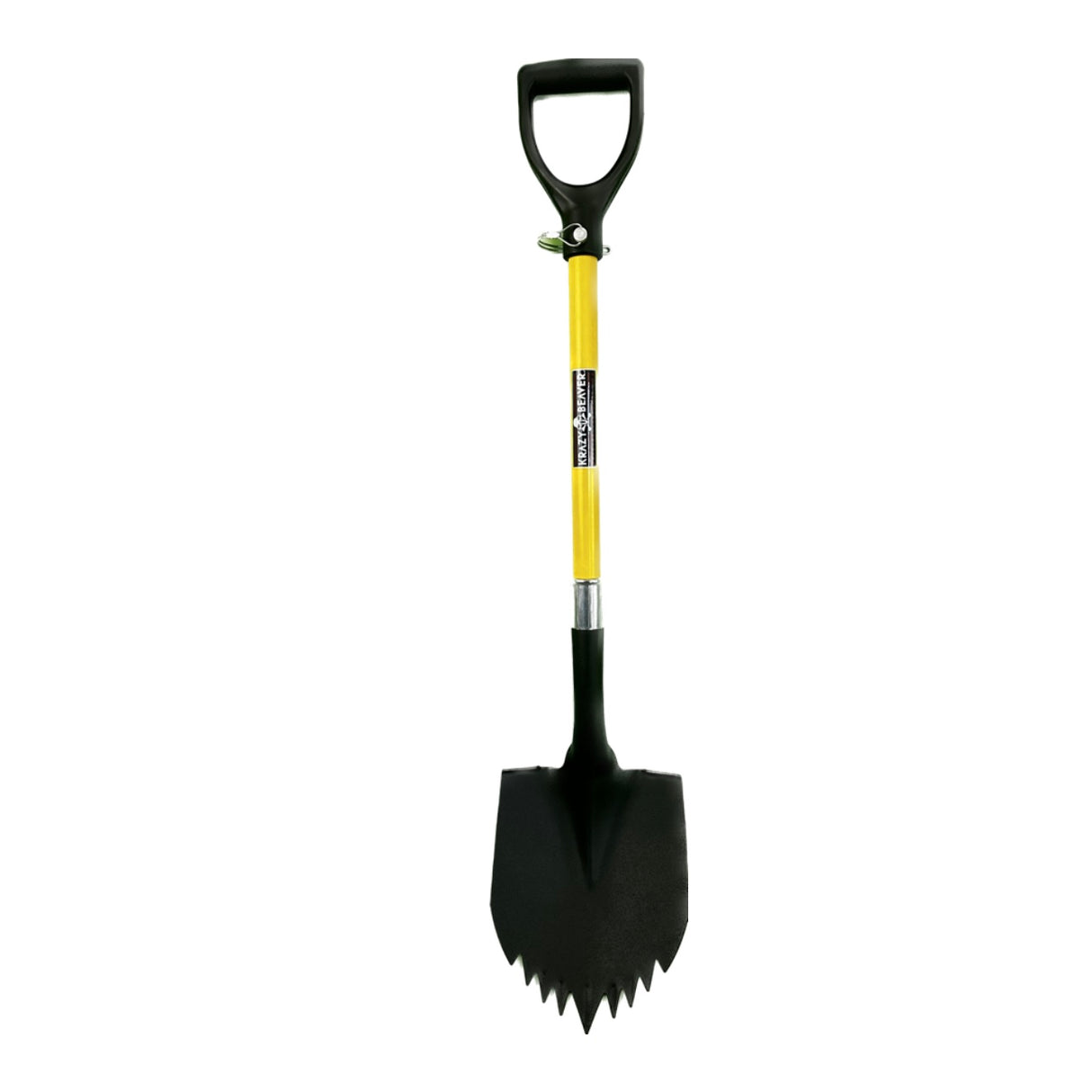 Krazy Beaver Shovel (Black Textured Head / Yellow Handle 45635)