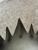 Factory Second Krazy Beaver Shovel XL #24 (Black Textured Head / Black Handle)