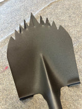 Factory Second Krazy Beaver Shovel XL #7 (Black Textured Head / Black Handle)