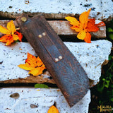D2 Bowie Knife | Rosewood Handle | Bushcraft Tool.