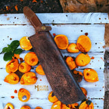 D2 Bowie Knife | Rosewood Handle | Bushcraft Tool.