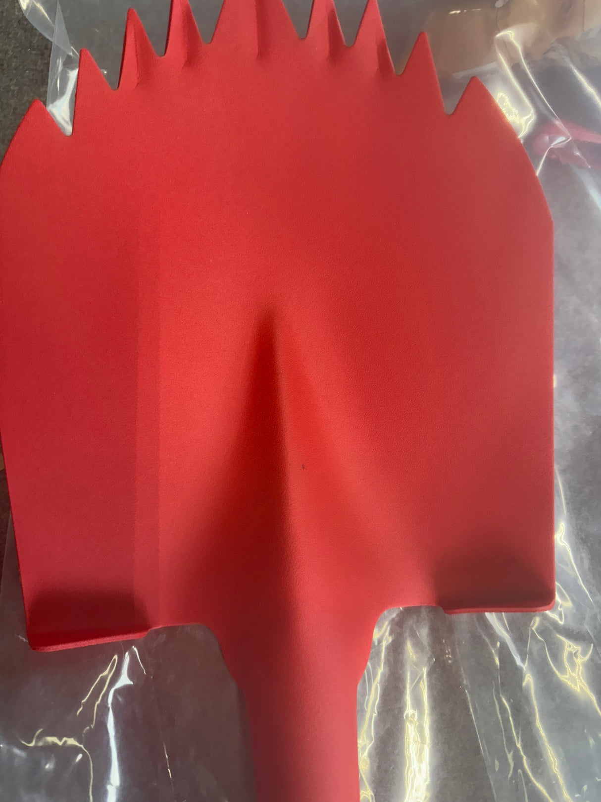 Factory Second Krazy Beaver Shovel #27 (Textured Red Head / Black Handle 45636).