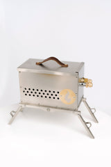 Hekla with Trident Burner: Cooking and Campfire in One Box!