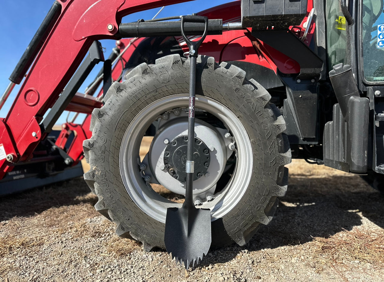 Krazy Beaver Shovel XL (Black Textured Head / Black Handle