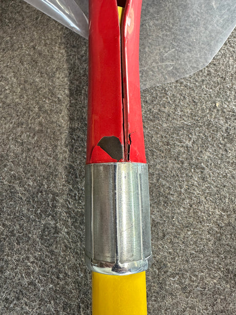 FACTORY SECOND Krazy Beaver Shovel w/ gurad(Red/Yellow)