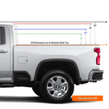 XTR1 Bed Rack for Retrax XR Cover - Chevrolet Silverado & GMC Sierra 2500HD / 3500HD